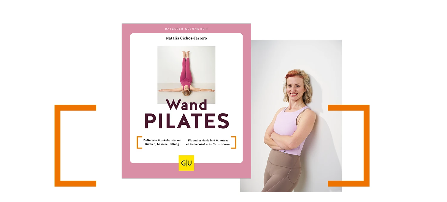 Natalia stellt uns Wandpilates vor